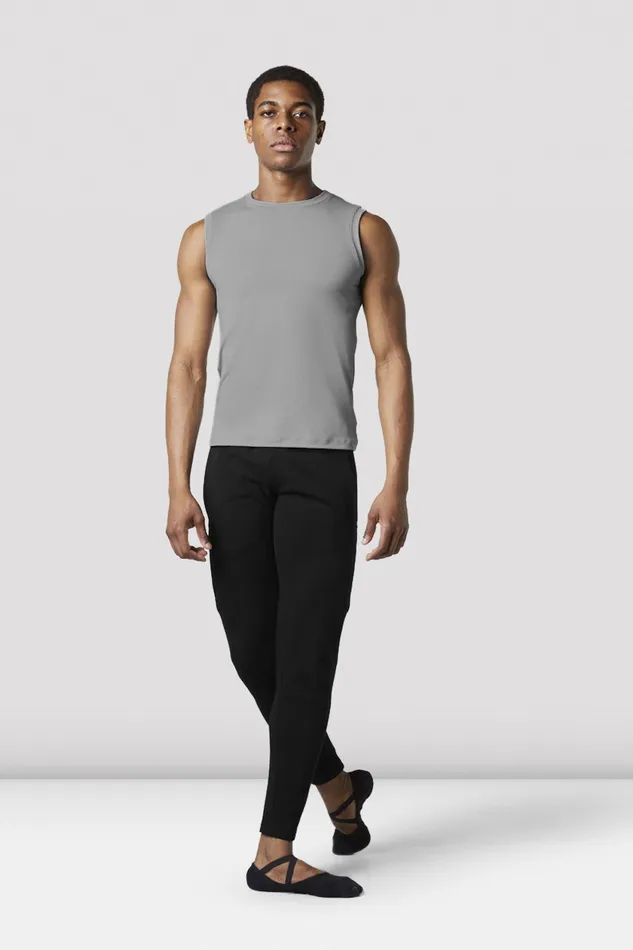 Bloch Pants and Leggings Adult MensBoys Warm Up Logo Track Pant Black