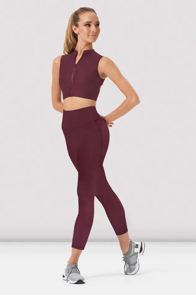 Bloch Separates Adult Ladies Adele Full Length Leggings Potion