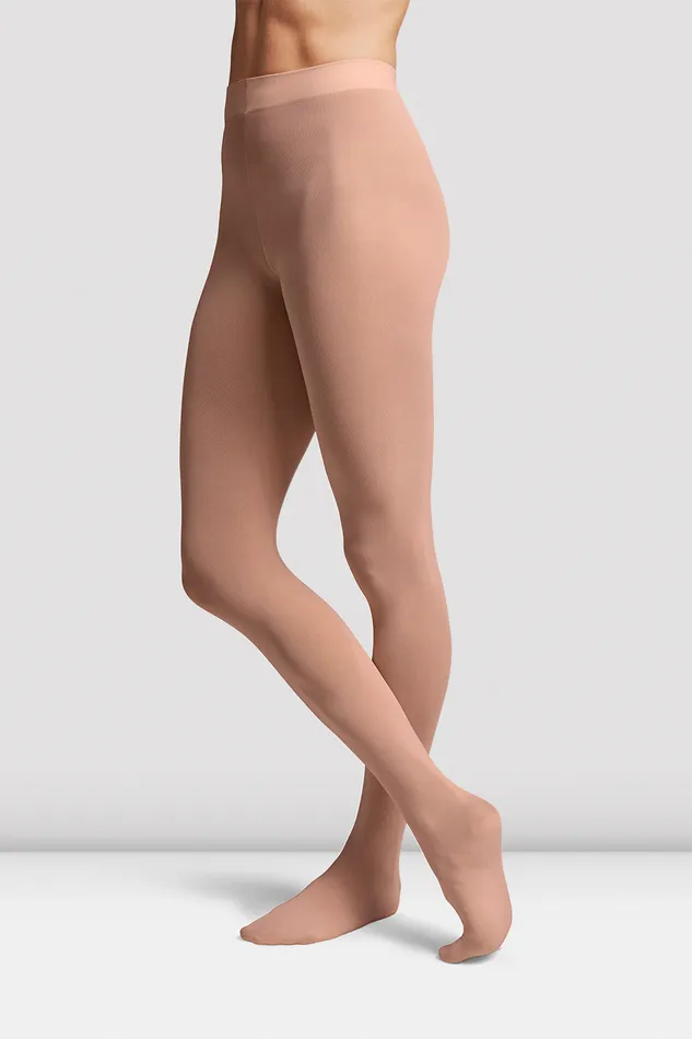 Bloch Tights Accessories Ladies Footed Tights Suntan