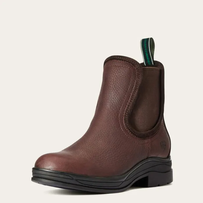 Booties Women Ariat Keswick Waterproof Boot Dark Brown