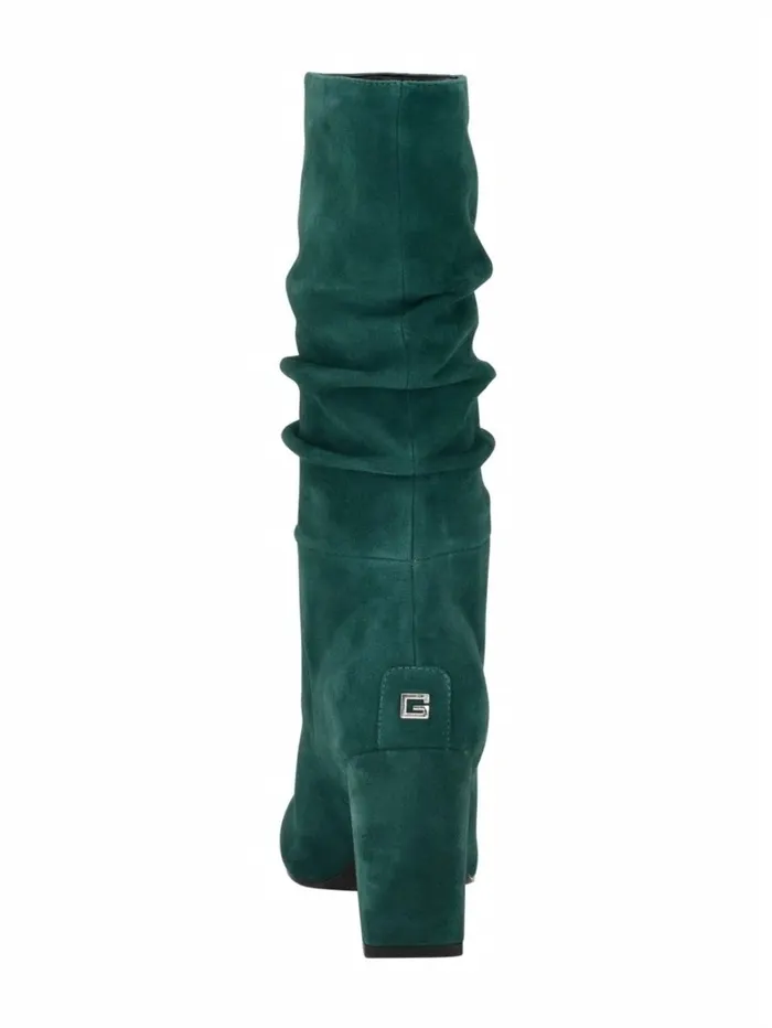 Boots and Booties GUESS Women Yeppy Suede Slouch Booties Medium Green 310 Boots and Booties GUESS Women Yeppy Suede Slouch Booties Medium Green 310