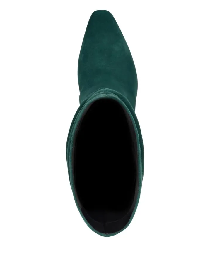 Boots and Booties GUESS Women Yeppy Suede Slouch Booties Medium Green 310 Boots and Booties GUESS Women Yeppy Suede Slouch Booties Medium Green 310