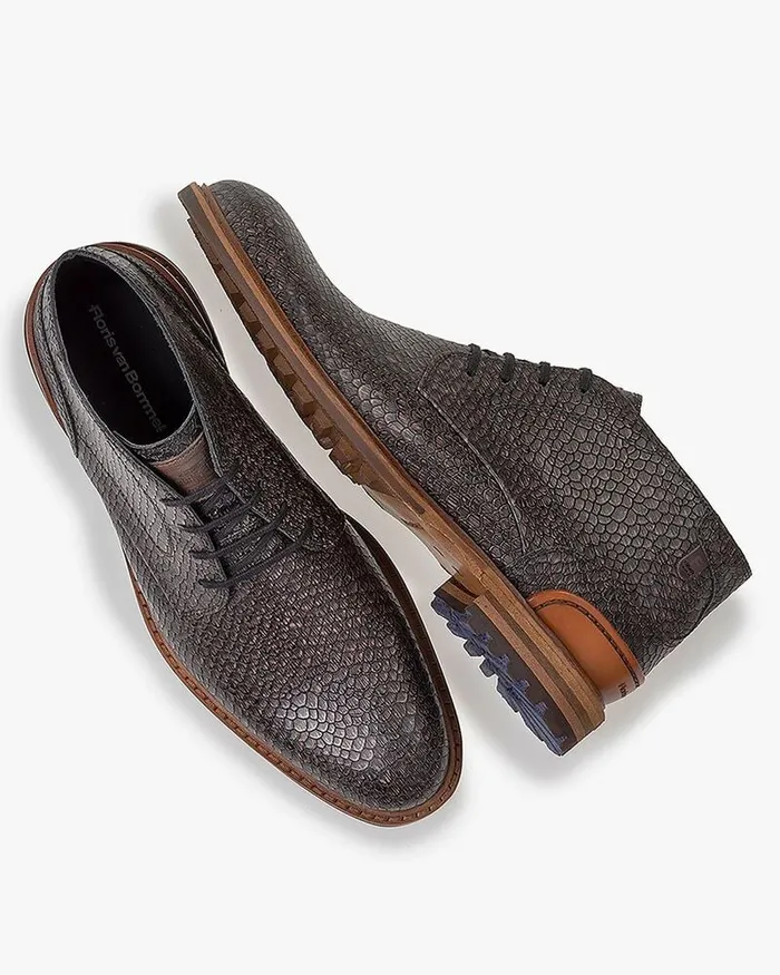Boots Men Floris Van Bommel Crepi 1100 Printedleather