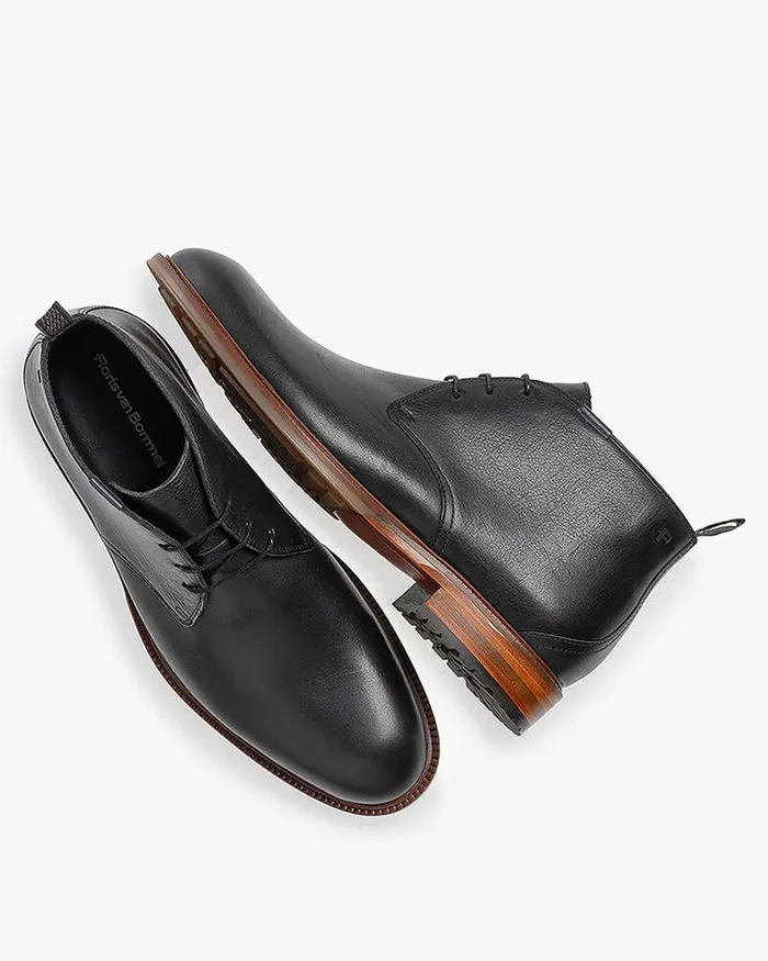 Boots Men Floris Van Bommel De Normer 0103 Calfleather
