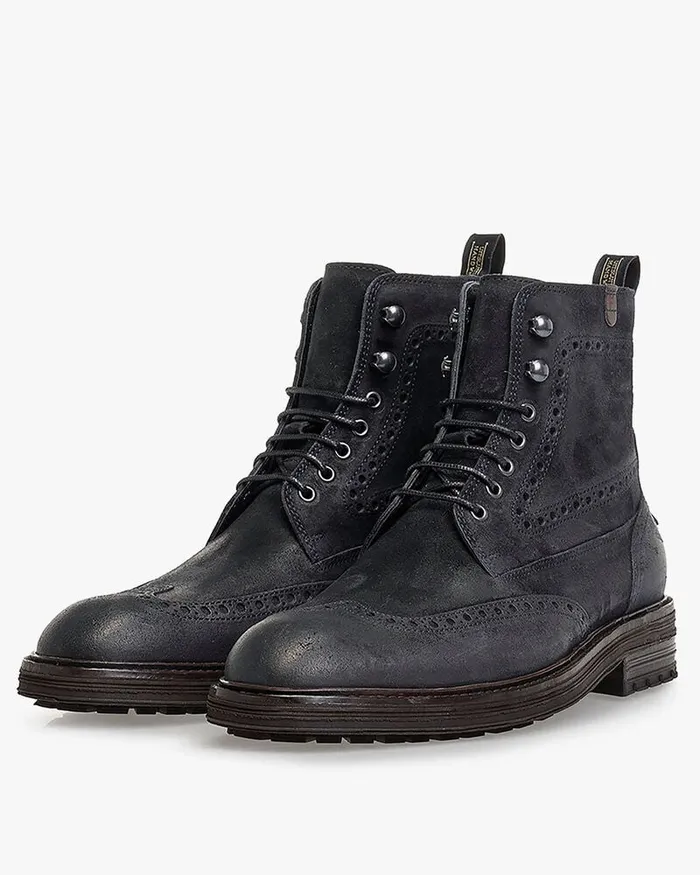 Boots Men Floris Van Bommel De Zeker 0100 Suede