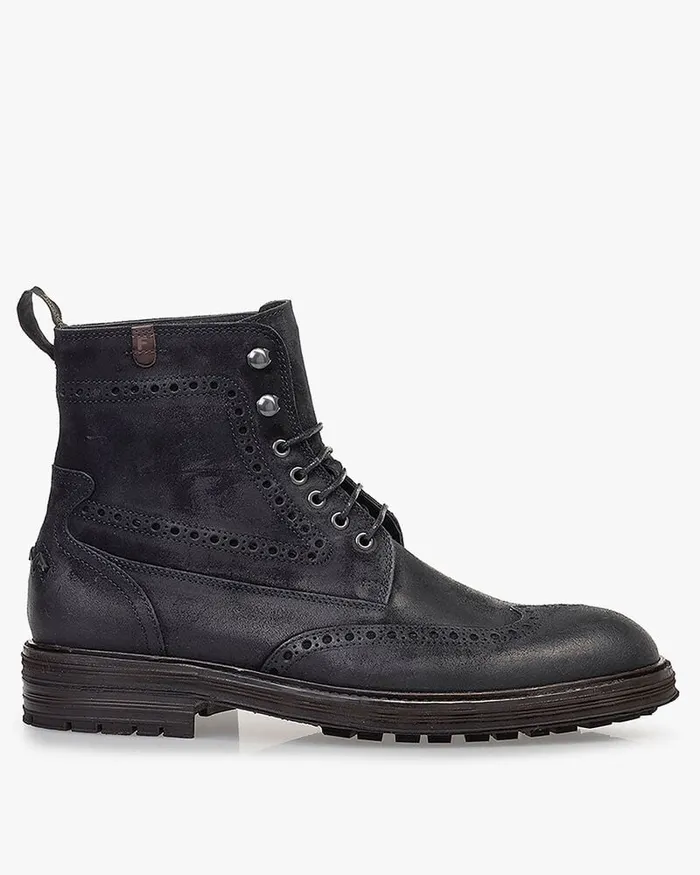 Boots Men Floris Van Bommel De Zeker 0100 Suede