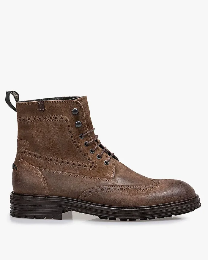 Boots Men Floris Van Bommel De Zeker 0103 Suede