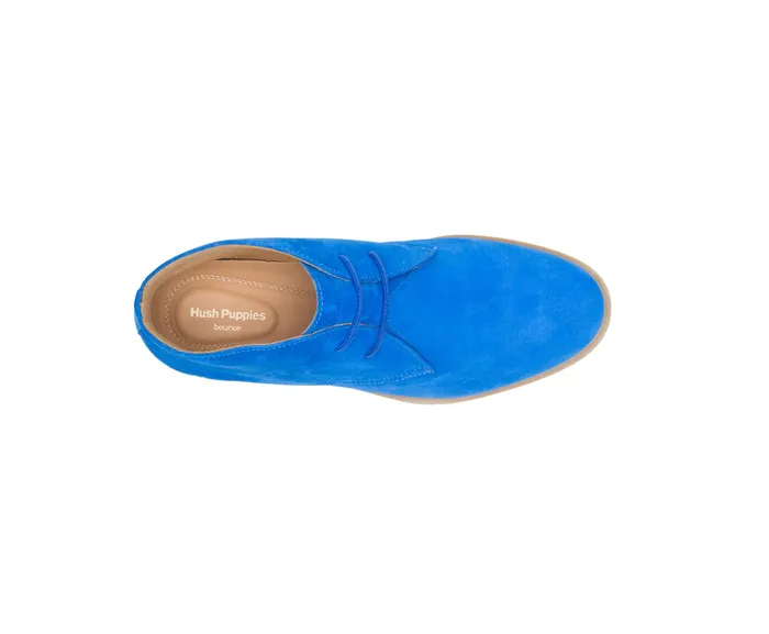 Boots Women Bailey Chukka Boot Electric Blue Suede Hush Puppies Boots Women Bailey Chukka Boot Electric Blue Suede Hush Puppies