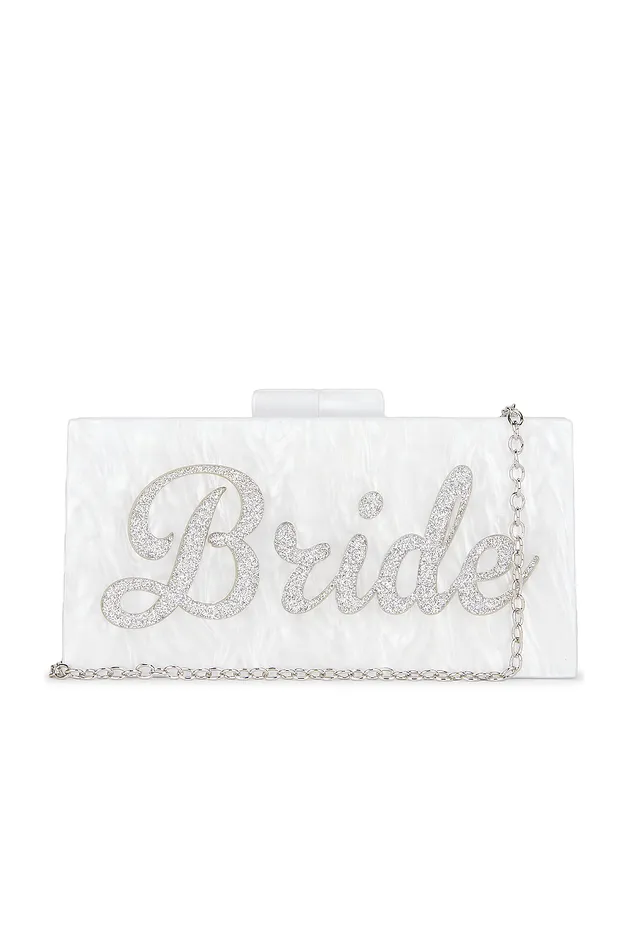 Bride Clutch Bag Ivory Rhinestone Women Lovers and Friends Bags