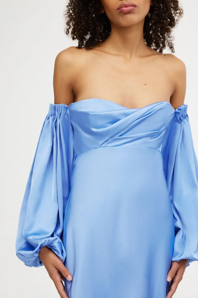 Bridesmaids Significant Other Women DANIKA OFF SHOULDER DRESS