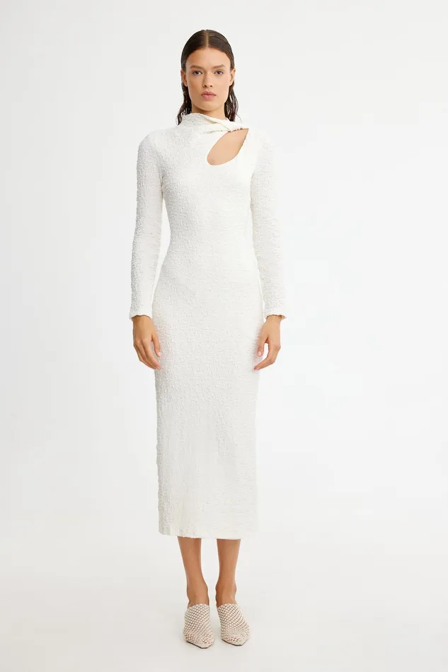 BRIELLE LONG SLEEVE MIDI DRESS Women Knits and Jersey Significant Other