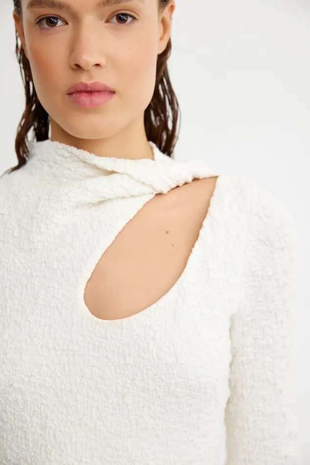 BRIELLE LONG SLEEVE MIDI DRESS Women Knits and Jersey Significant Other