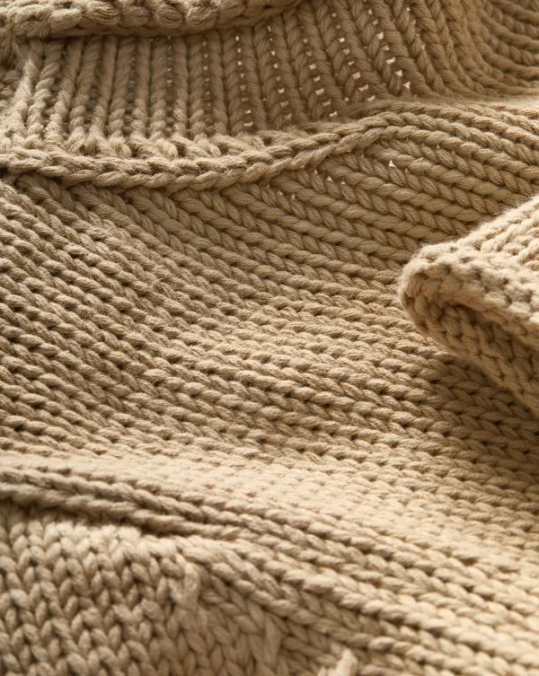 Briony Knitted Pullover Stone Khaki Women Veronica Beard Sweaters Briony Knitted Pullover Stone Khaki Women Veronica Beard Sweaters