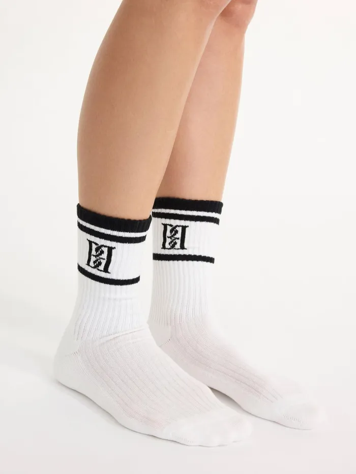 By Malene Birger Athleisure Wear Women Leilana Socks Soft White
