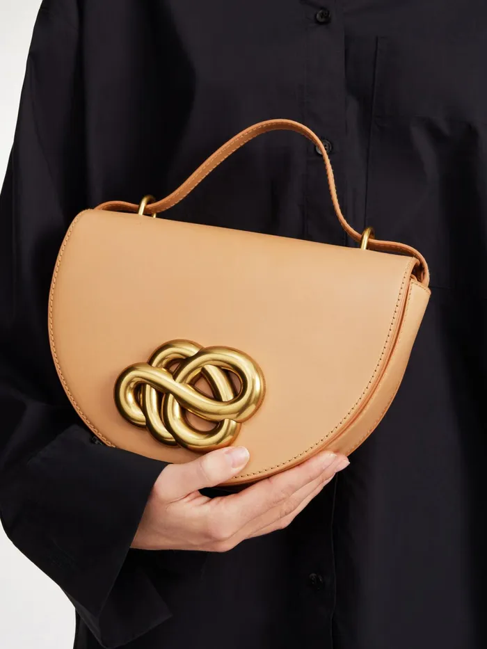 By Malene Birger Bags Women Cebella Leather Shoulder Bag Tan