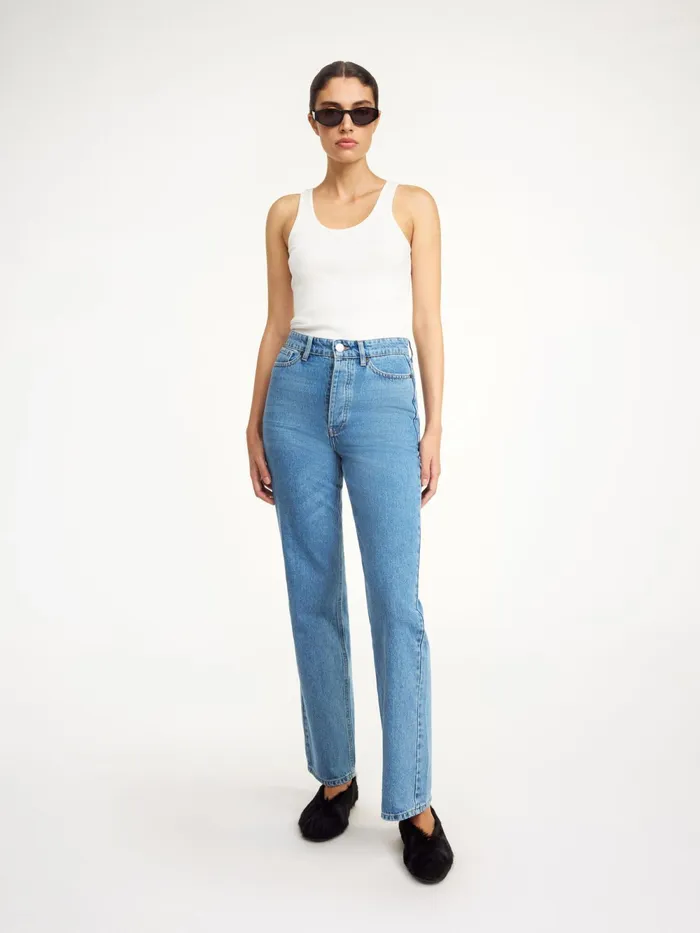 By Malene Birger Denim Women Miliumlo Organic Cotton Jeans Denim Blue