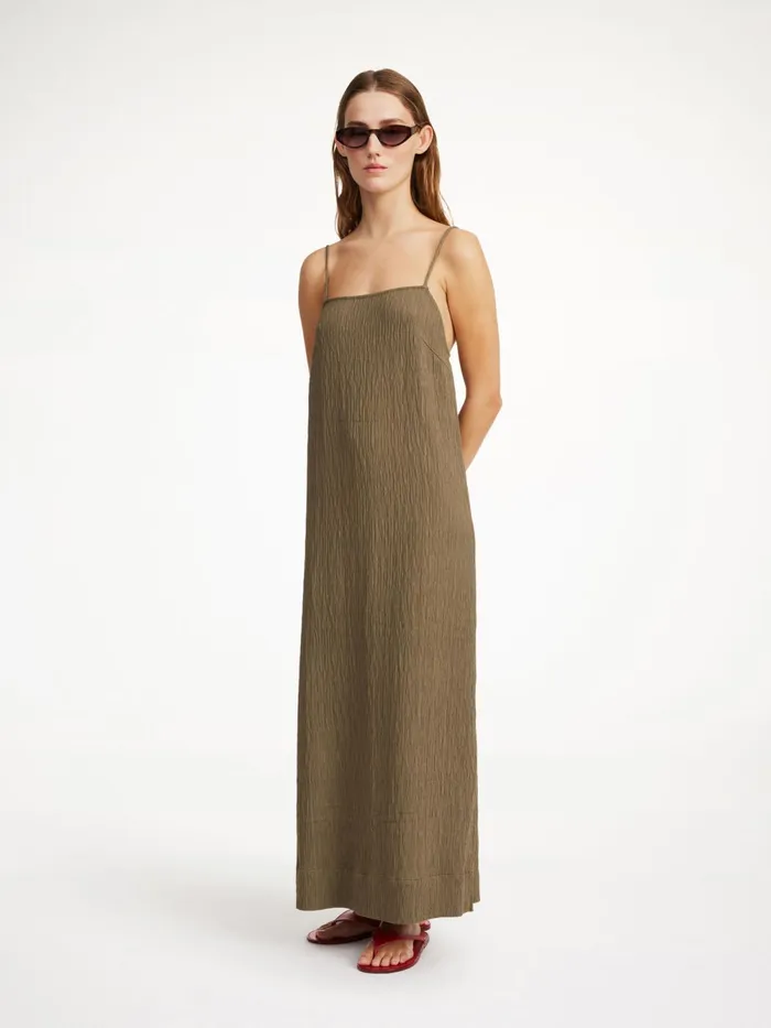 By Malene Birger Dresses Women Almeena Maxi Dress Shitake