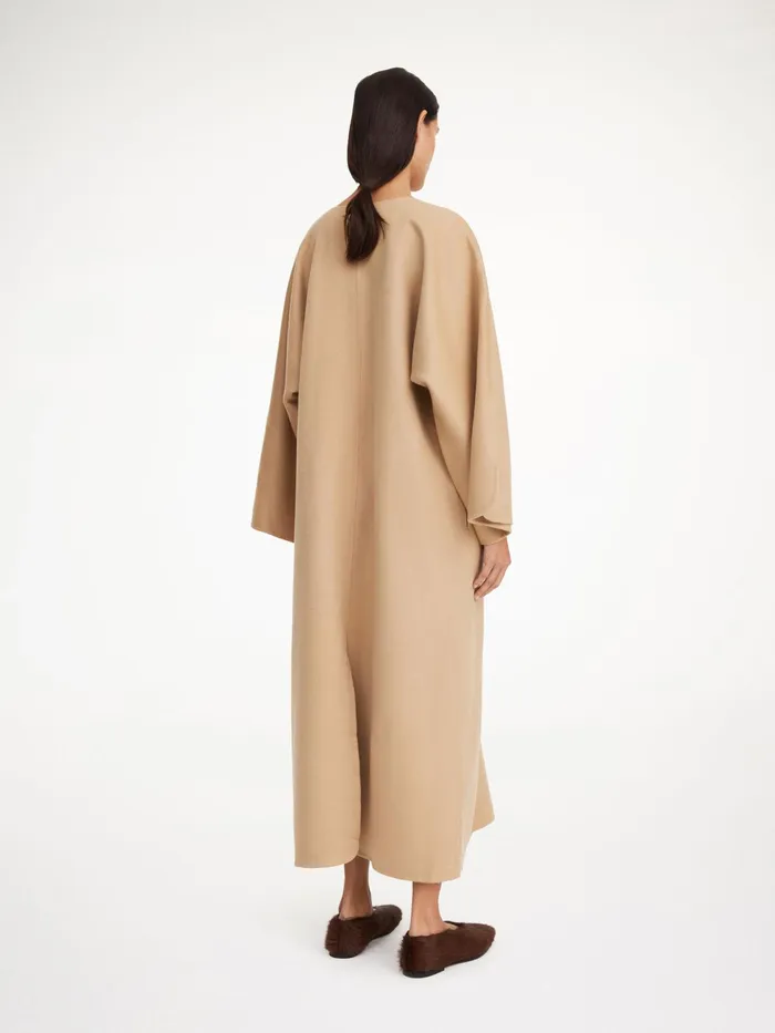 By Malene Birger Dresses Women Cais Wool Dress Dark Sand