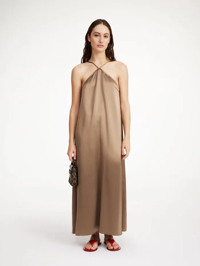 By Malene Birger Dresses Women Reganne Maxi Dress Shitake