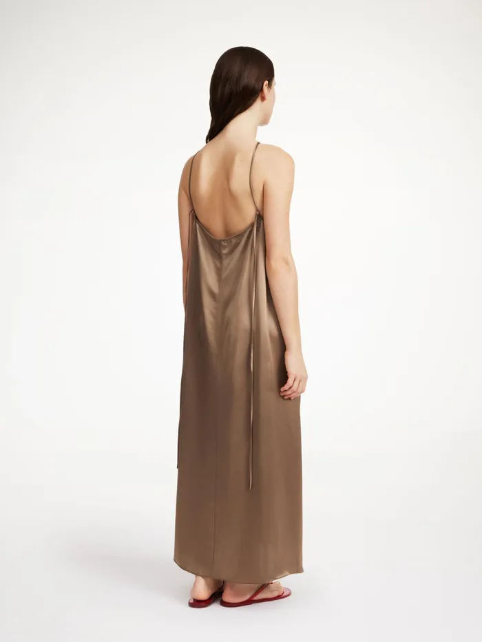 By Malene Birger Dresses Women Reganne Maxi Dress Shitake