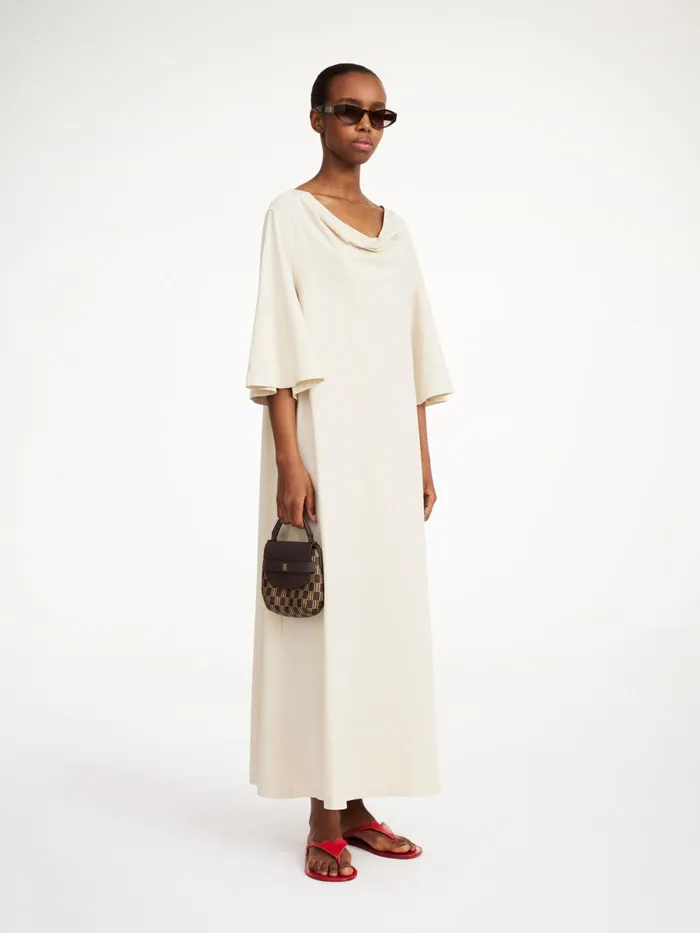 By Malene Birger Dresses Women Yalia Maxi Dress Oyster Gray