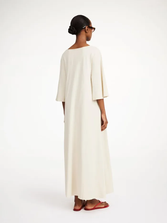 By Malene Birger Dresses Women Yalia Maxi Dress Oyster Gray