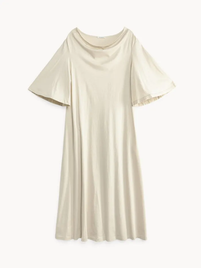 By Malene Birger Dresses Women Yalia Maxi Dress Oyster Gray