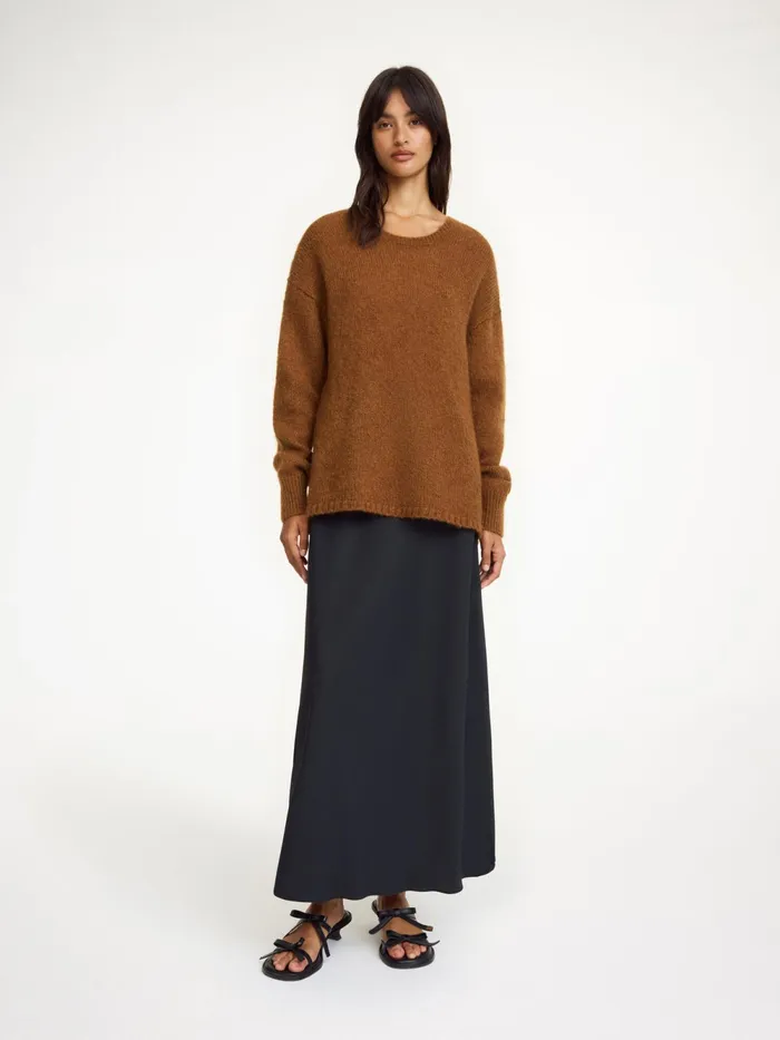 By Malene Birger Knitwear Women Briella MohairBlend Sweater Bison