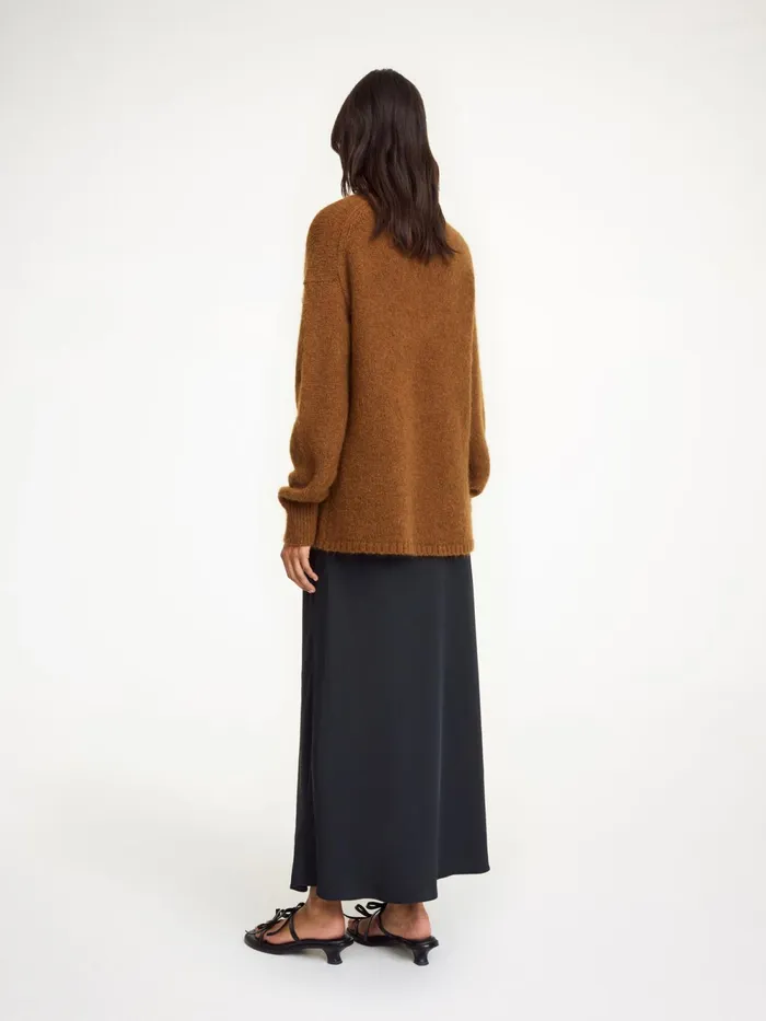 By Malene Birger Knitwear Women Briella MohairBlend Sweater Bison