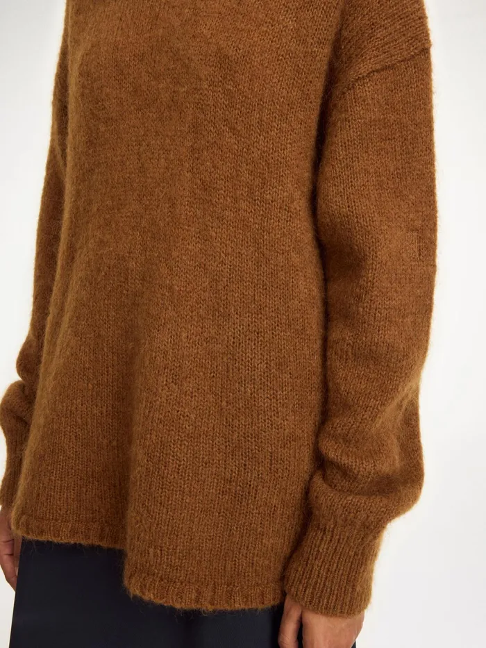By Malene Birger Knitwear Women Briella MohairBlend Sweater Bison