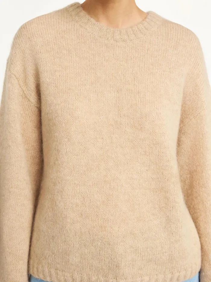 By Malene Birger Knitwear Women Cierra Sweater Twill Beige