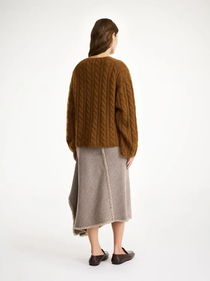 By Malene Birger Knitwear Women Cimone CableKnit Sweater Bison