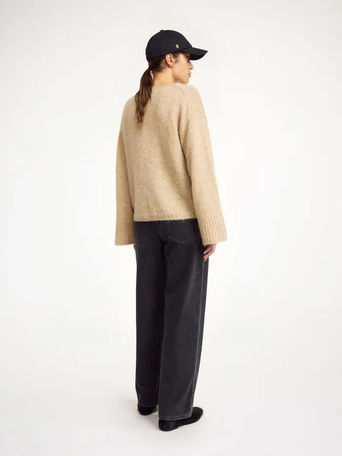 By Malene Birger Knitwear Women Cimone Sweater Twill Beige