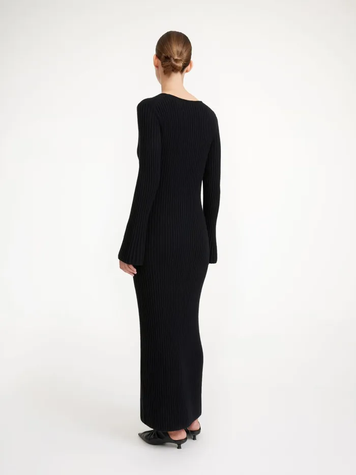 By Malene Birger Knitwear Women Colea Wool Dress Black