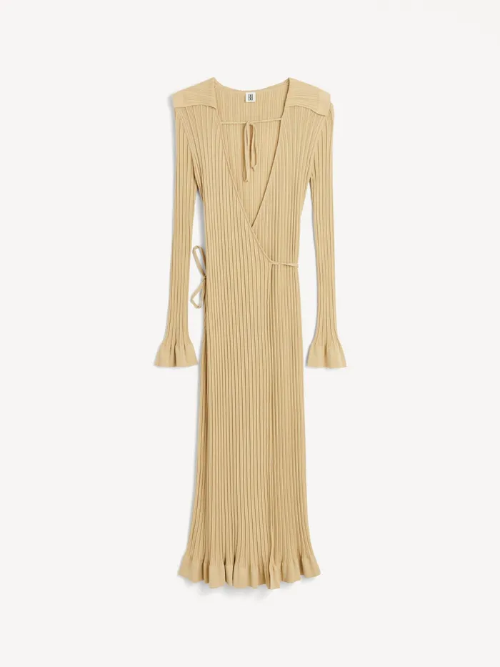 By Malene Birger Knitwear Women Gianina Maxi Dress Warm Sand