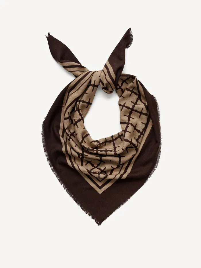 By Malene Birger Scarves Women Cornelis Wool Scarf Dark Mahogany