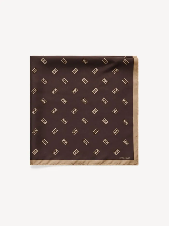 By Malene Birger Scarves Women Monnas Silk Scarf Shale