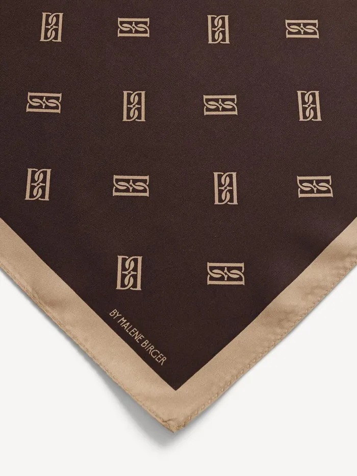 By Malene Birger Scarves Women Monnas Silk Scarf Shale