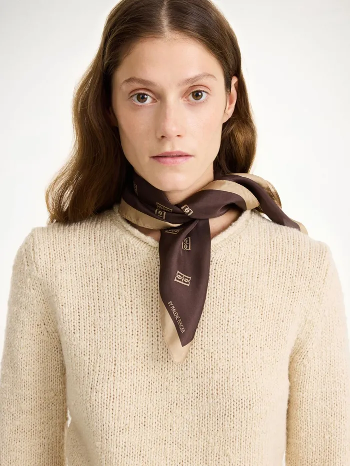 By Malene Birger Scarves Women Monnis Silk Scarf Shale