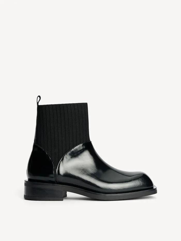 By Malene Birger Shoes Women Perlla Leather Boots Black