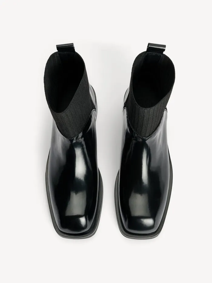 By Malene Birger Shoes Women Perlla Leather Boots Black