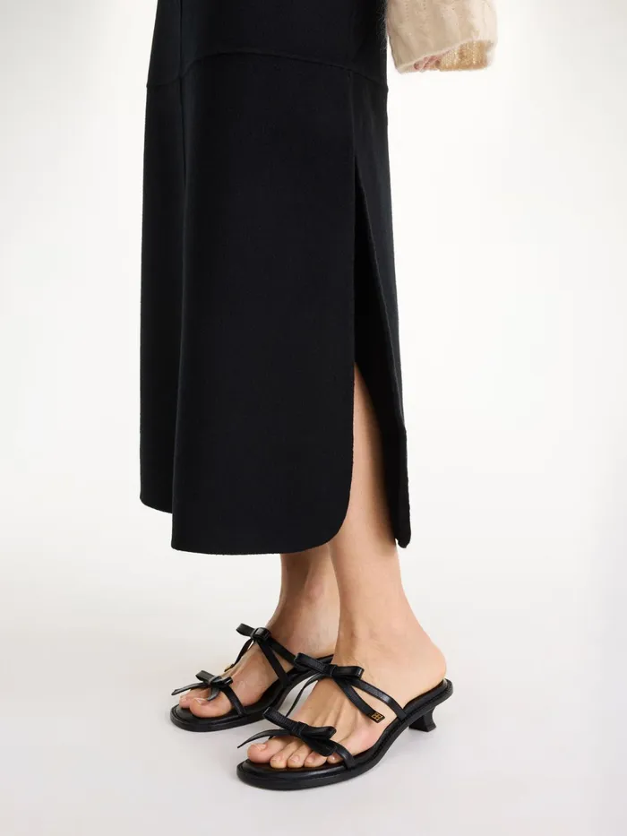 By Malene Birger Skirts Women Angello Wool Midi Skirt Black