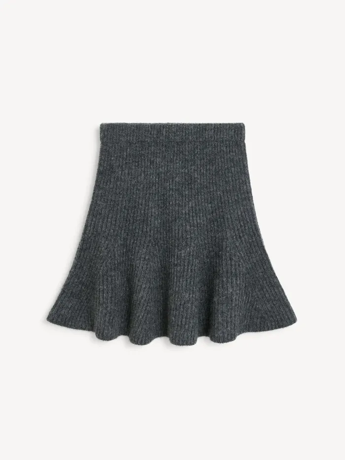 By Malene Birger Skirts Women Dox Mini Skirt Grey Melange
