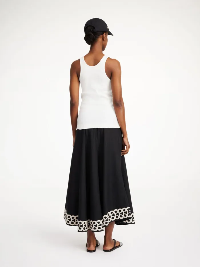 By Malene Birger Skirts Women Leonne Linen Skirt Black