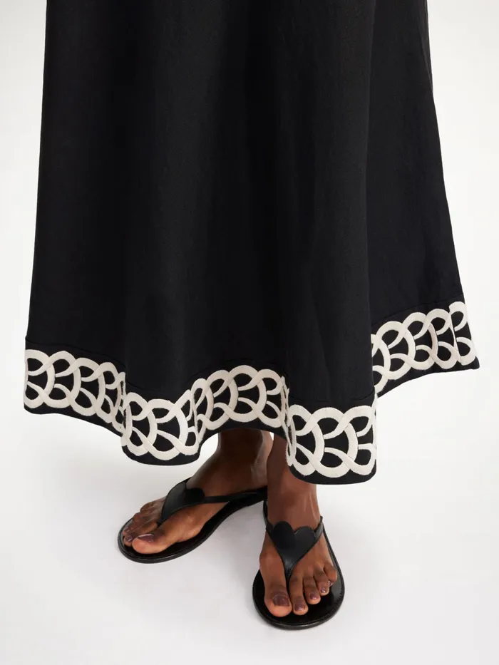 By Malene Birger Skirts Women Leonne Linen Skirt Black