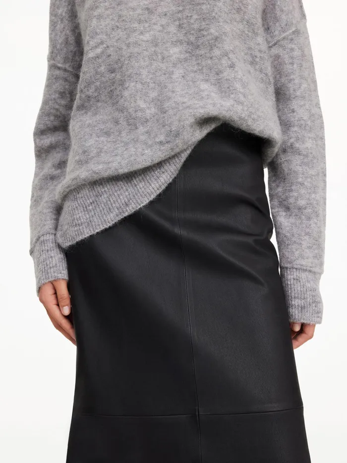 By Malene Birger Skirts Women Simoas Leather Skirt Black