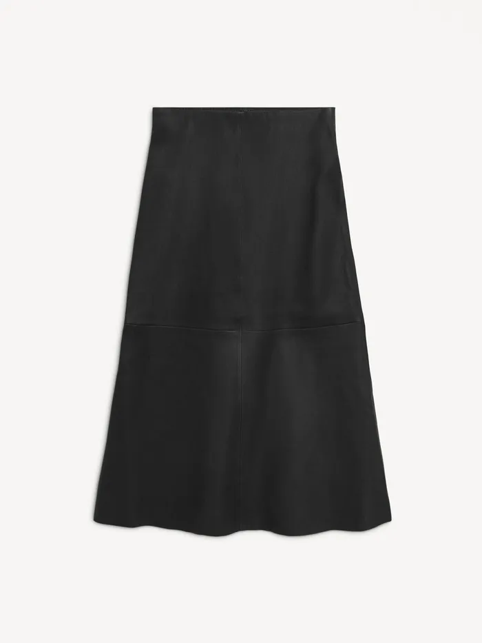 By Malene Birger Skirts Women Simoas Leather Skirt Black