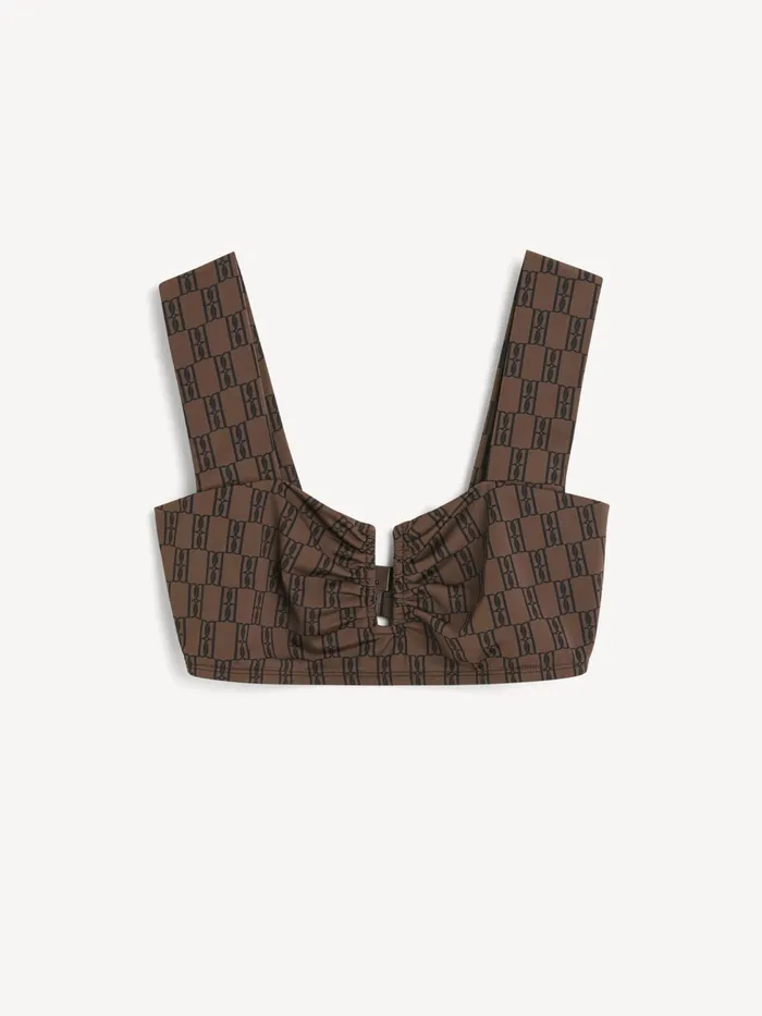 By Malene Birger Swimwear Women Belira Bikini Top Dark Mahogany
