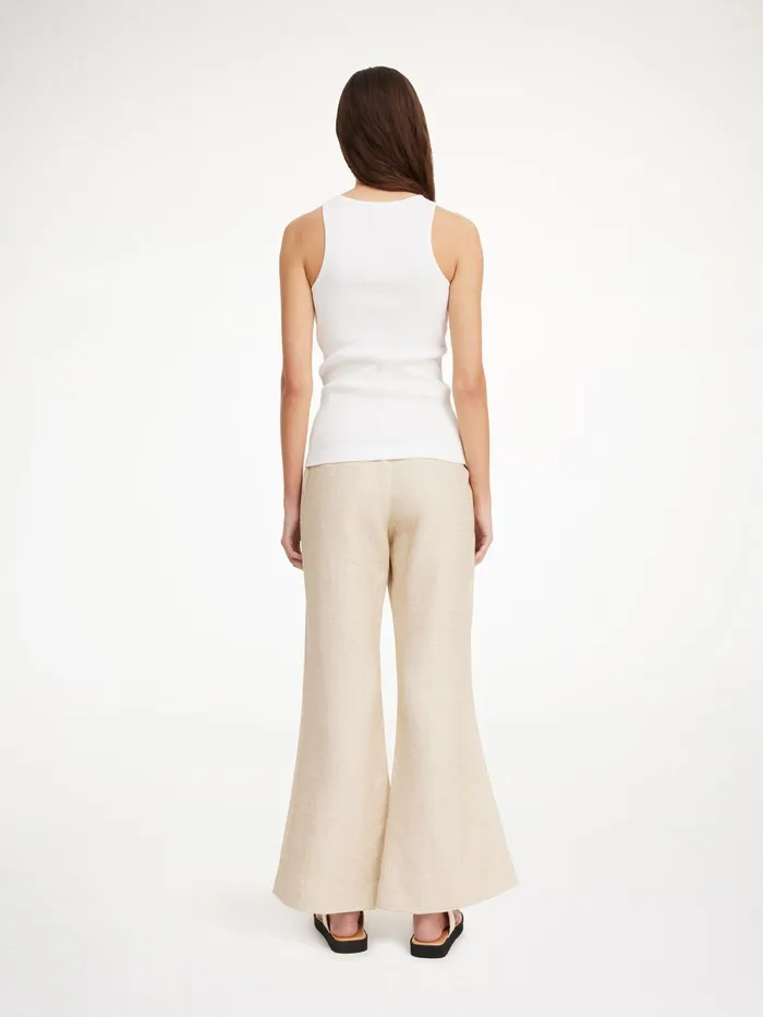 By Malene Birger Trousers Women Caras Flared Trousers Wood