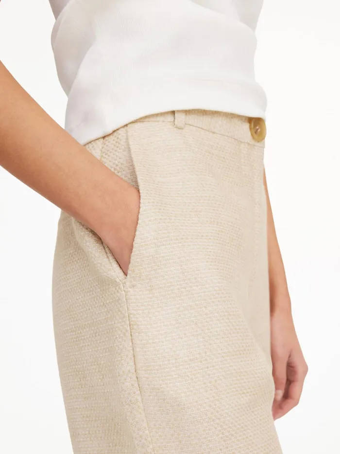 By Malene Birger Trousers Women Caras Flared Trousers Wood